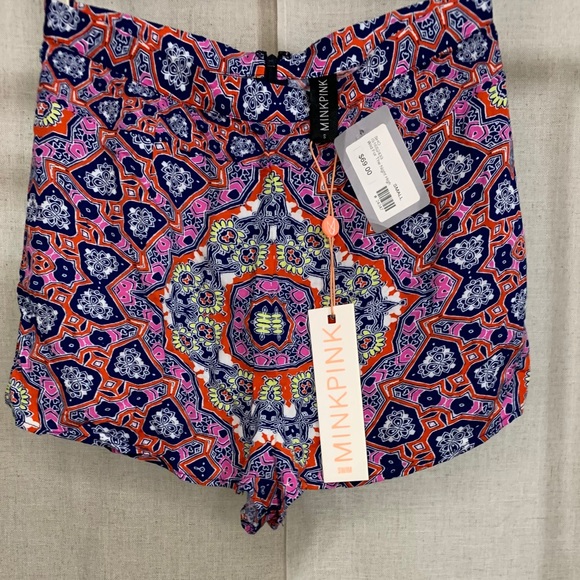 NWT MINKPINK Wild for the Night High Shorts - Picture 4 of 6